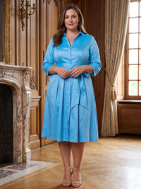 Tea Length Wedding Guest Dress — The Estelle | Guest & Gown