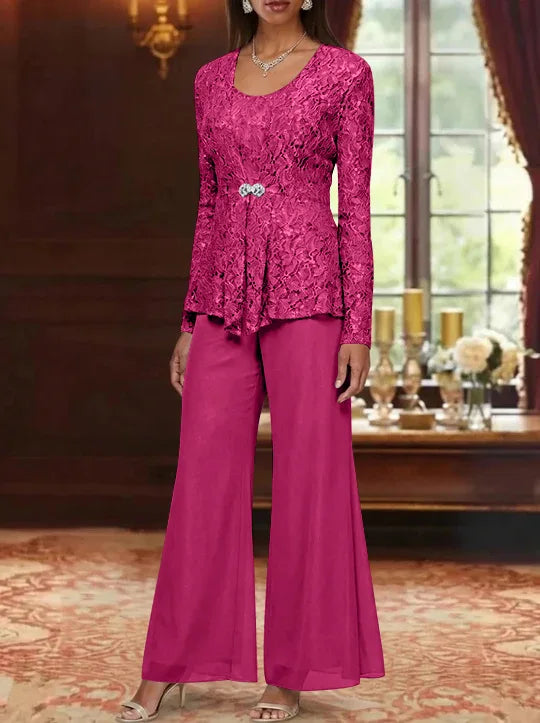 Long Mother of the Bride Dress with Sleeves — The Ula Aurelia | Guest & Gown — view 31