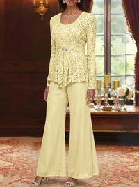 Long Mother of the Bride Dress with Sleeves — The Ula Aurelia | Guest & Gown — view 55