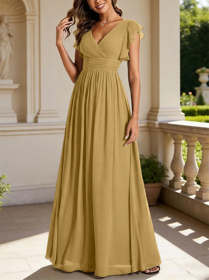 Floor Length Bridesmaid Dress — The Rosalie Seraphine | Guest & Gown