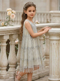 S Flower Girl Dress — The Hattie Vivienne | Guest & Gown — view 3