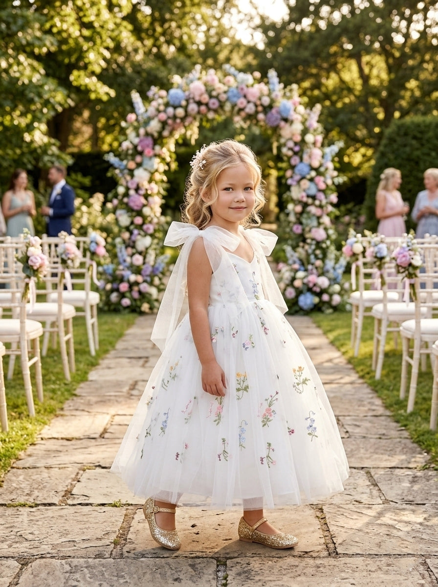 Tulle Flower Girl Dress — The Carys Vivienne | Guest & Gown