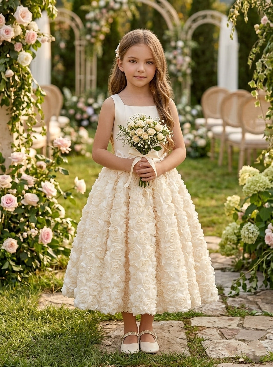 Floral Flower Girl Dress — The Una Vivienne | Guest & Gown