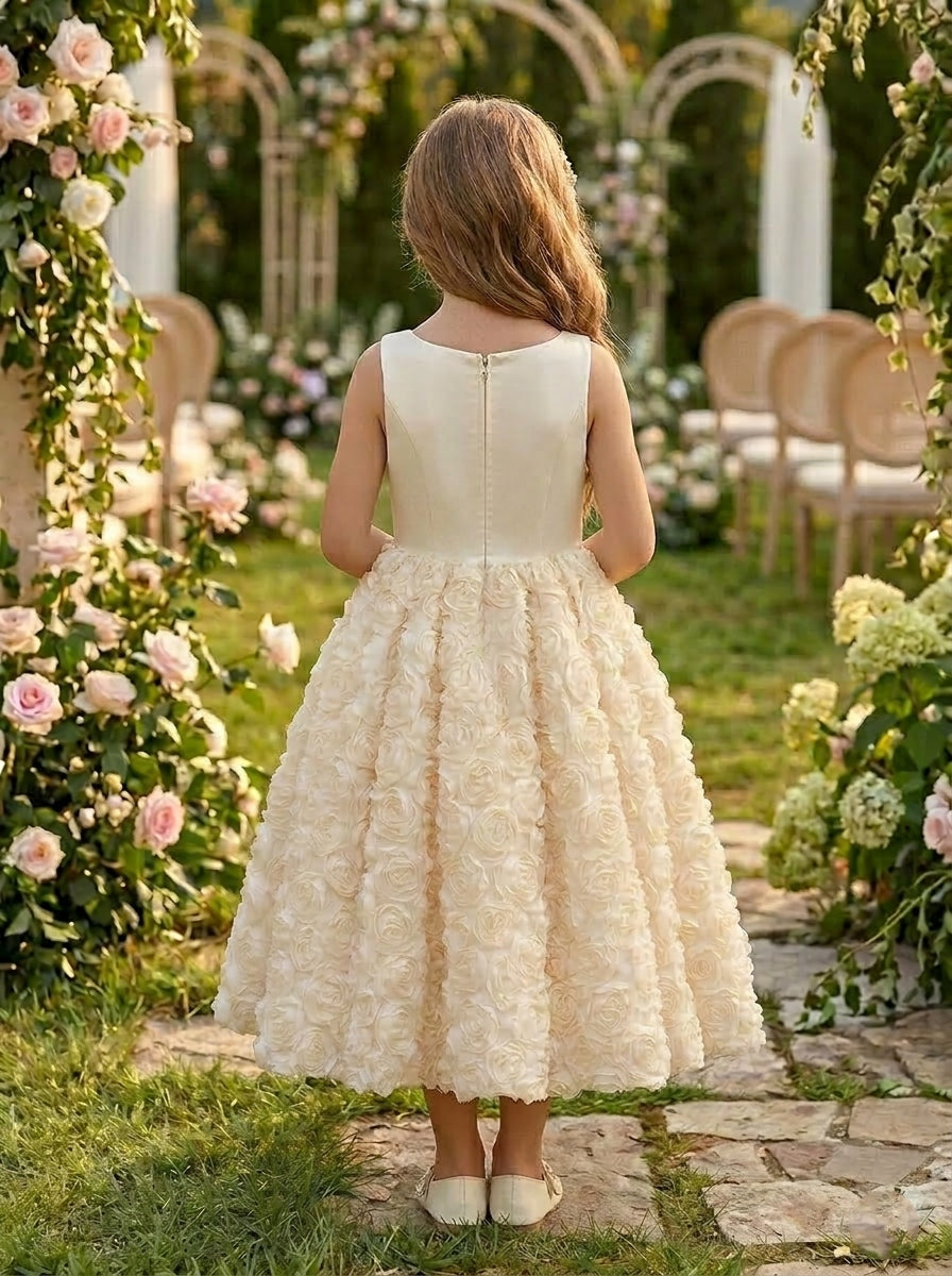 Floral Flower Girl Dress — The Una Vivienne | Guest & Gown