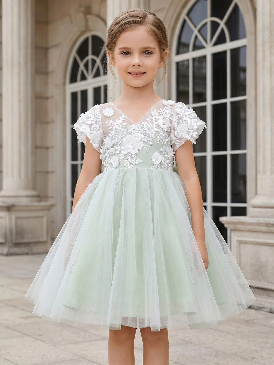 S Flower Girl Dress — The Clemence Seraphine | Guest & Gown