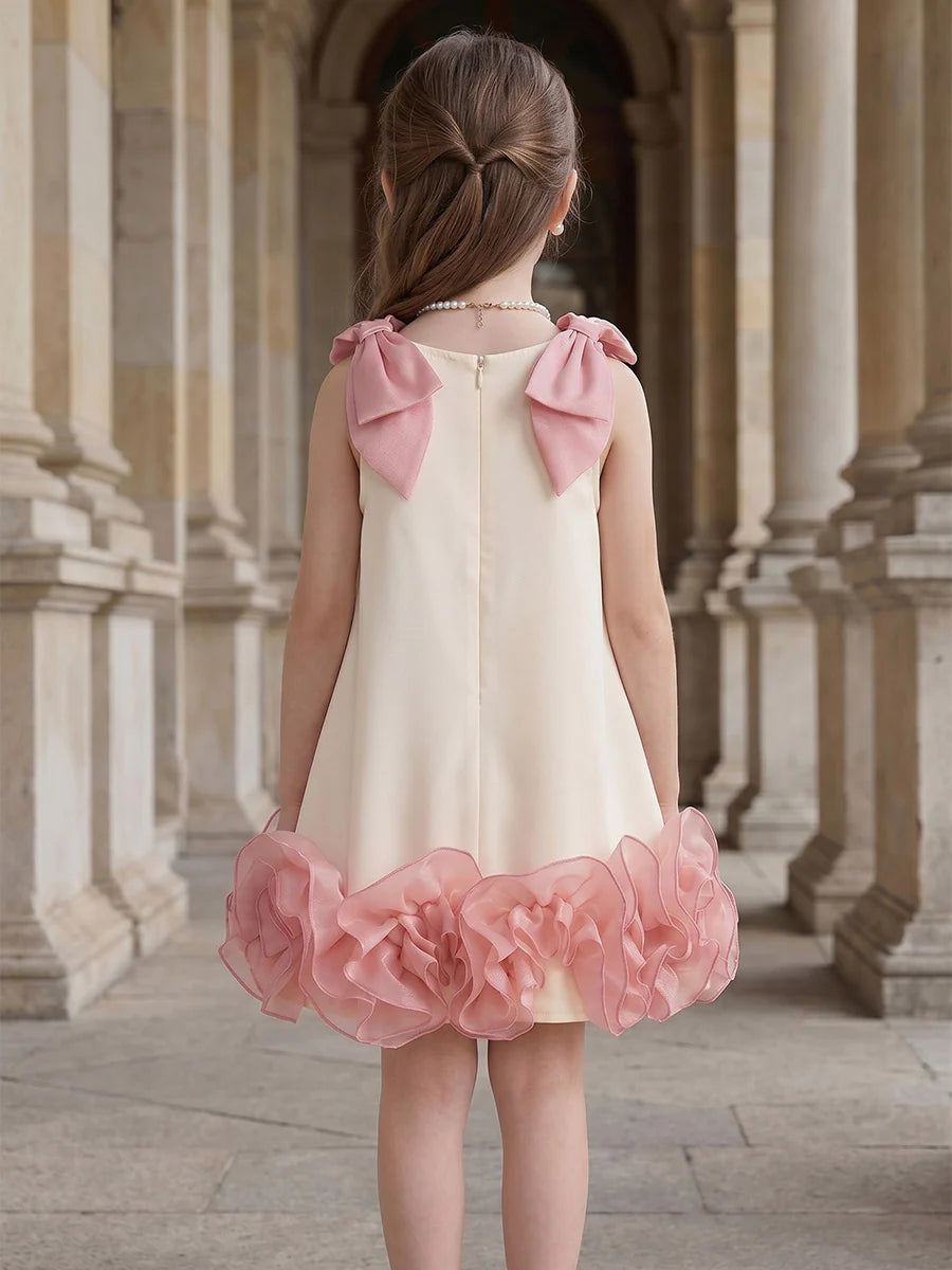Girls Flower Girl Dress — The Helene Seraphine | Guest & Gown — view 2