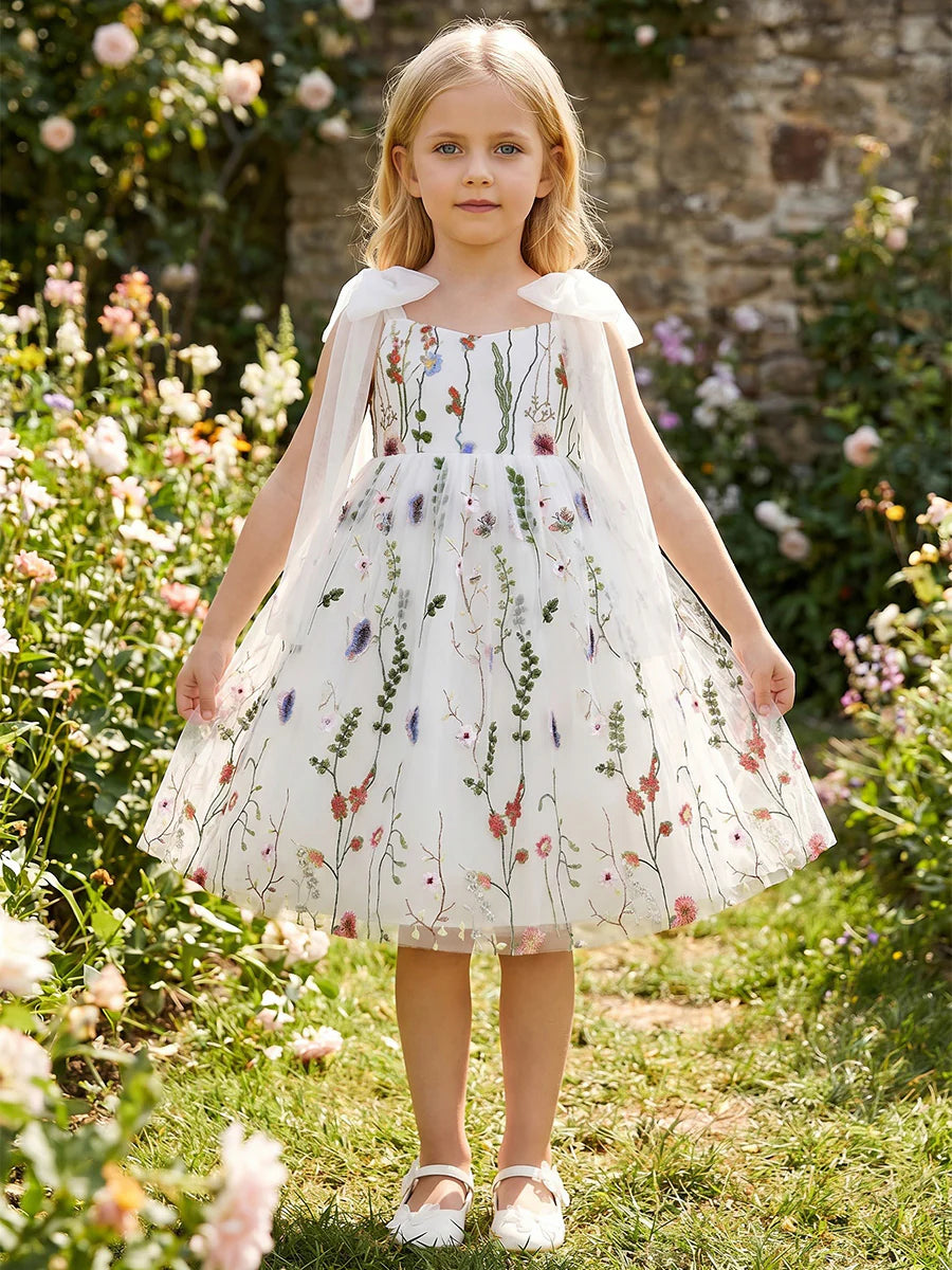 Floral Flower Girl Dress — The Estelle Seraphine | Guest & Gown