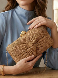 Evening Clutch Bag — The Aria Celeste | Guest & Gown