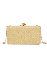 Evening Clutch Bag — The Aria Celeste | Guest & Gown — view 5