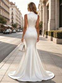 Floor Length Wedding Dress — The Primrose Seraphine | Guest & Gown