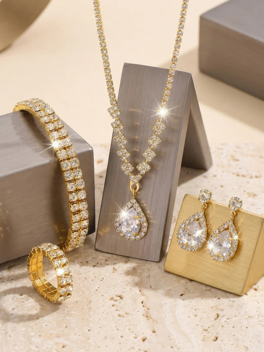 Wedding Earrings — The Selah | Guest & Gown — view 2