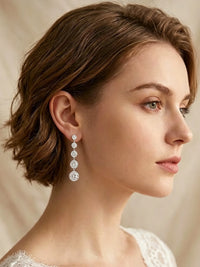 Wedding Earrings — The Yvette | Guest & Gown — view 2
