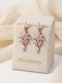 Wedding Earrings — The Rosalie | Guest & Gown