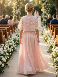Long Bridesmaid Dress — The Perrine Vivienne | Guest & Gown — view 2