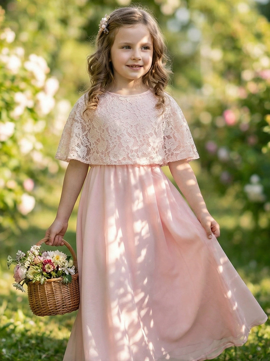 Long Bridesmaid Dress — The Perrine Vivienne | Guest & Gown — view 3