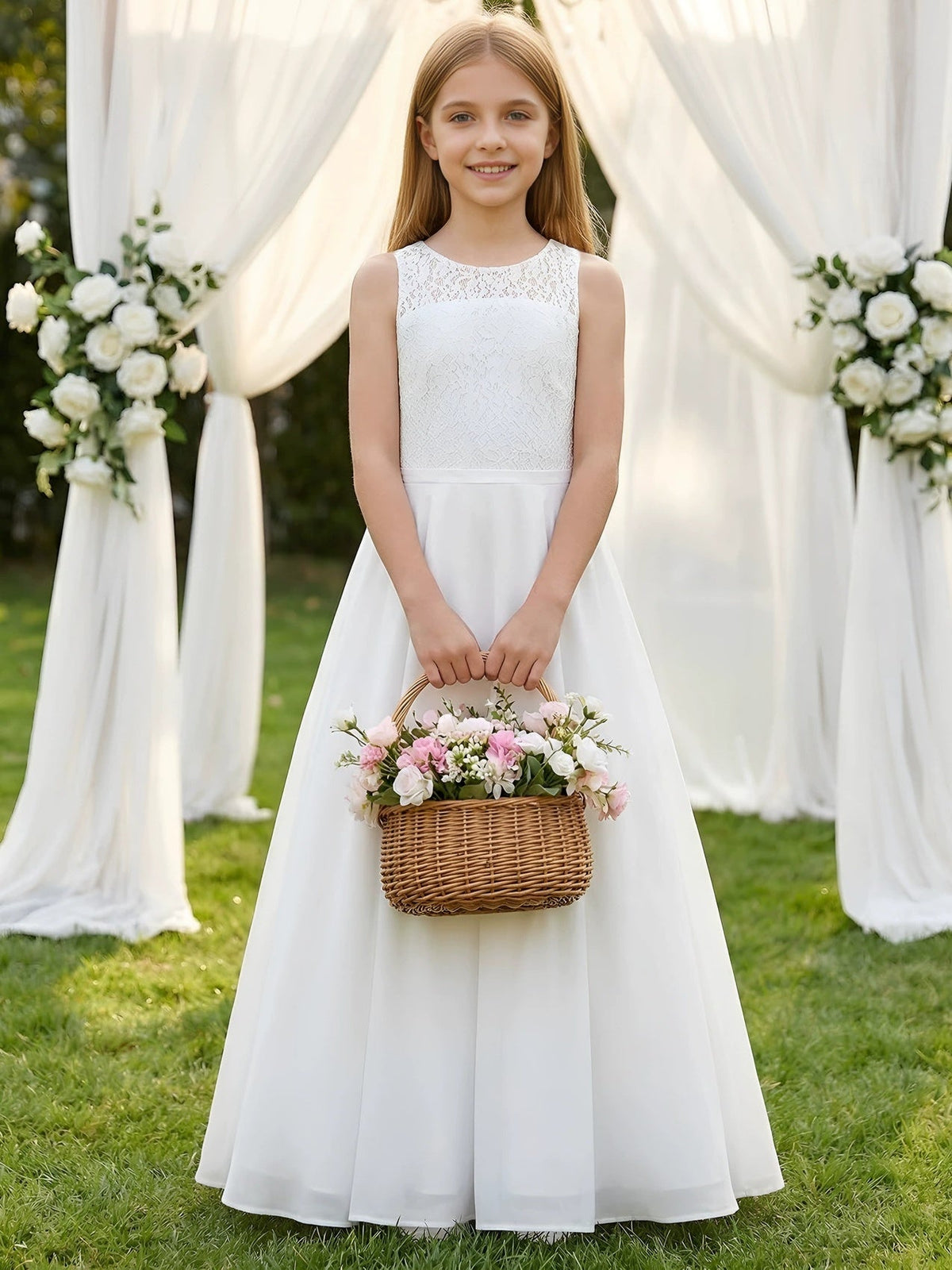 Lace Bridesmaid Dress — The Helene Vivienne | Guest & Gown