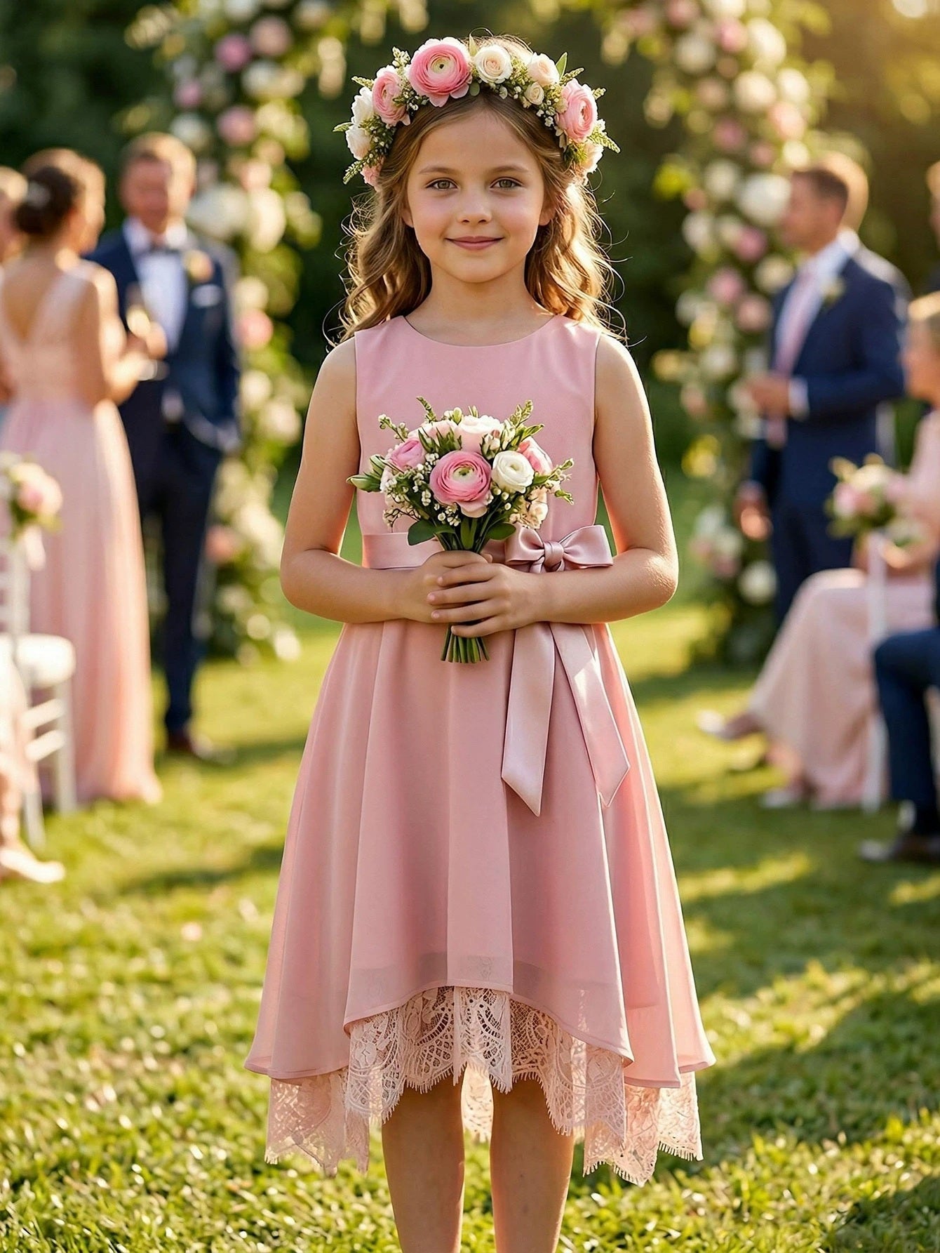 Tea Length Bridesmaid Dress — The Anais Vivienne | Guest & Gown