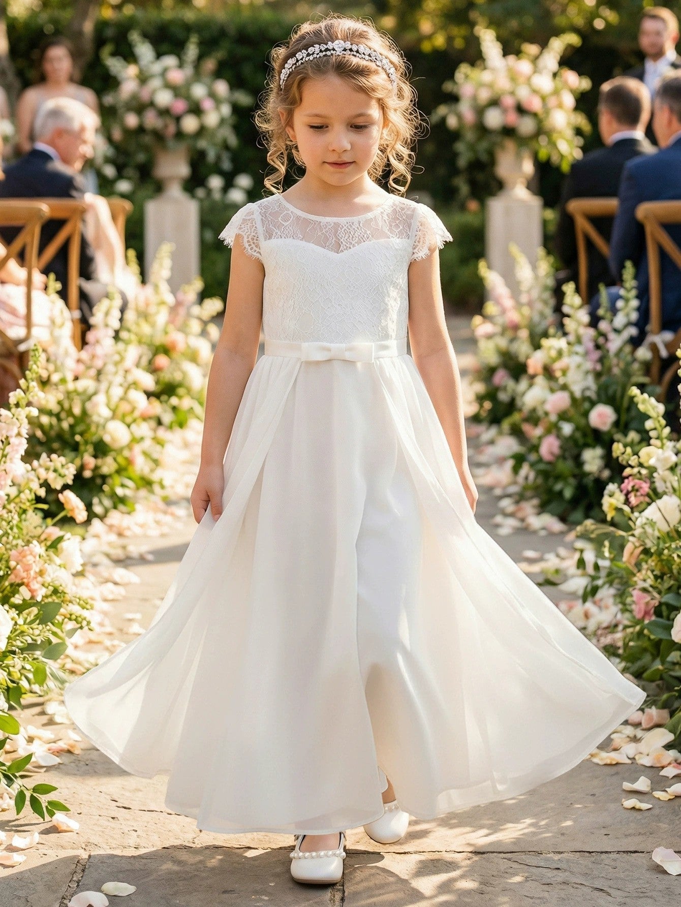 S Flower Girl Dress — The Seraphine Vivienne | Guest & Gown