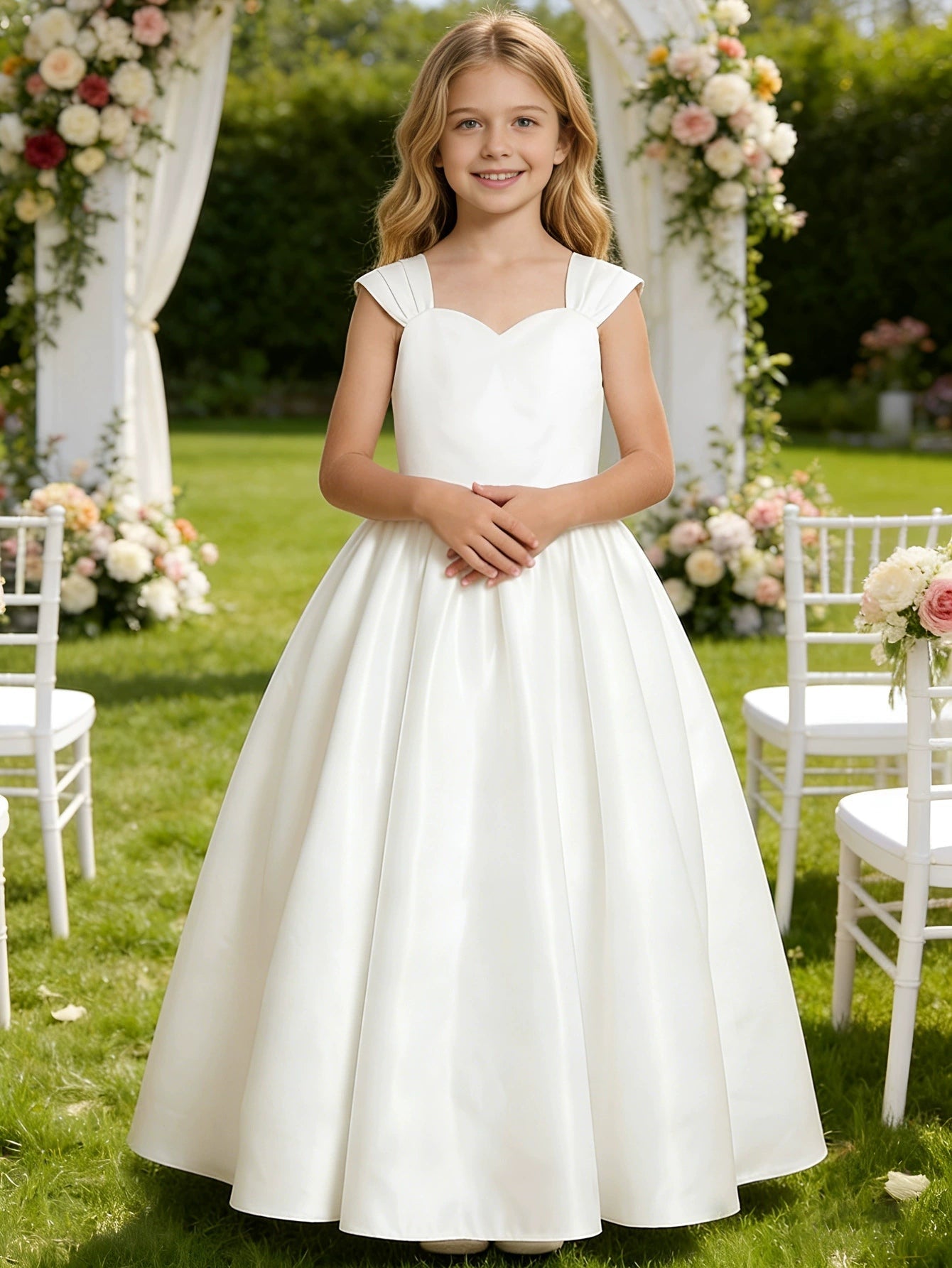 Outfits Flower Girl Dress — The Victoire Aurelia | Guest & Gown — view 2