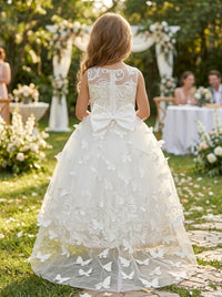S Flower Girl Dress — The Honorine Aurelia | Guest & Gown — view 2