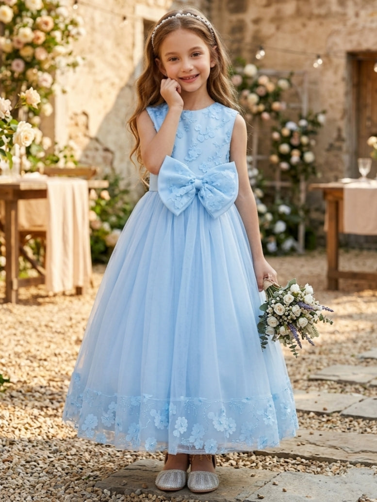 Lace Flower Girl Dress — The Mimi Aurelia | Guest & Gown