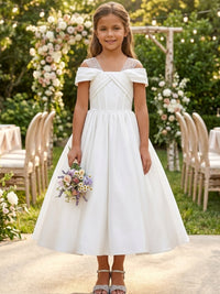 Elegant Flower Girl Dress — The Birdie Aurelia | Guest & Gown