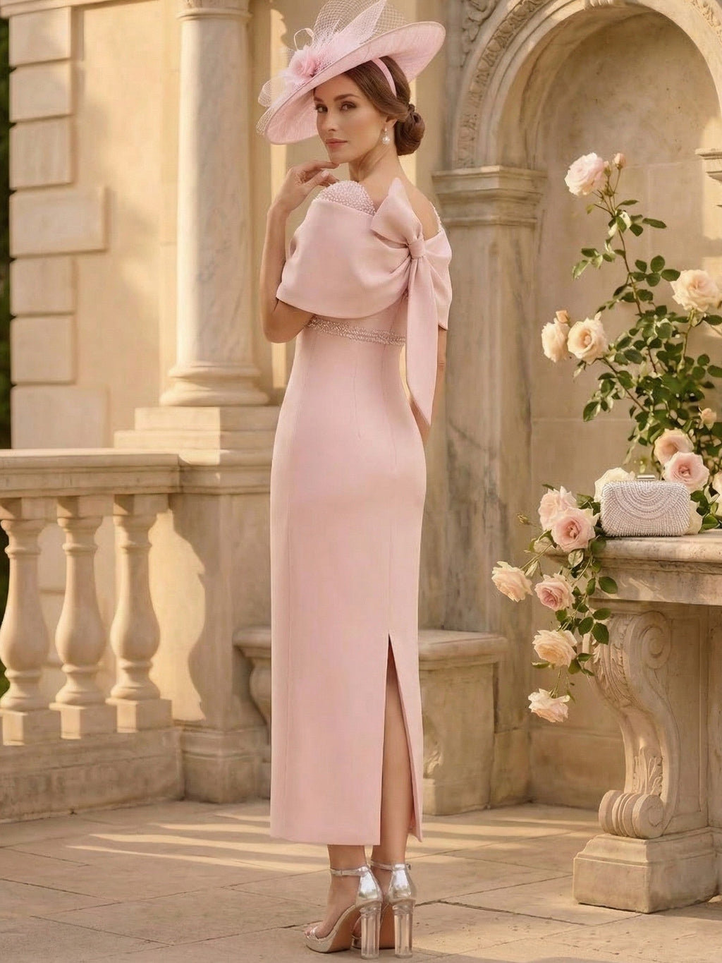 Satin Mother of the Bride Dress — The Ivy Isla | Guest & Gown