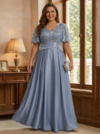 Plus Size Mother of the Bride Dress — The Lou Isla | Guest & Gown