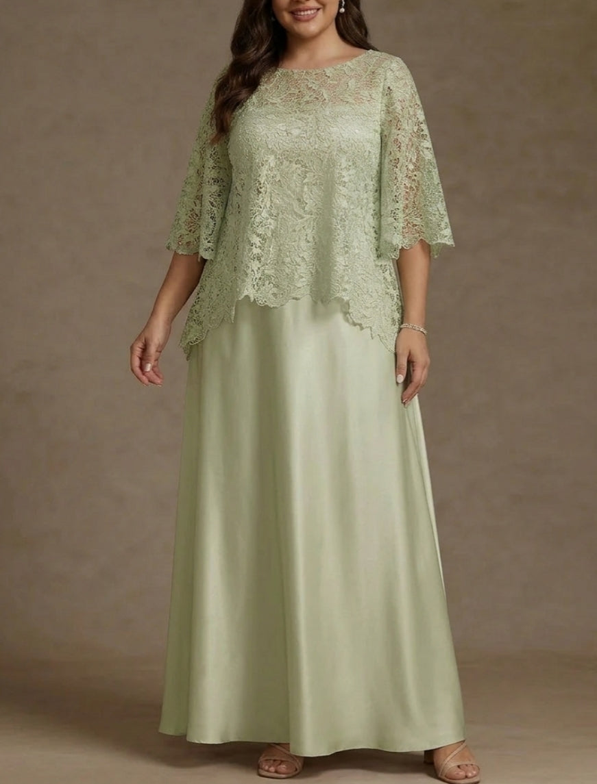Plus Size Mother of the Bride Dress — The Demi Aurelia | Guest & Gown
