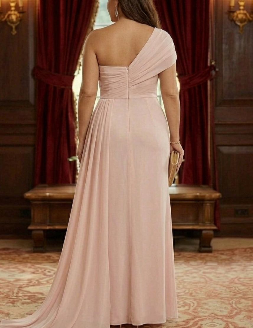 A-Line Plus Size Mother of the Bride Dress — The Nadia Isla | Guest & Gown