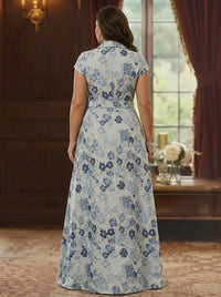 Plus Size Mother of the Bride Dress — The Frida Aurelia | Guest & Gown
