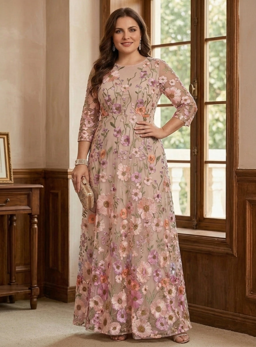 Plus Size Mother of the Bride Dress — The Aurelia Celeste | Guest & Gown