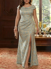 Plus Size Mother of the Bride Dress — The Margaux Vivienne | Guest & Gown