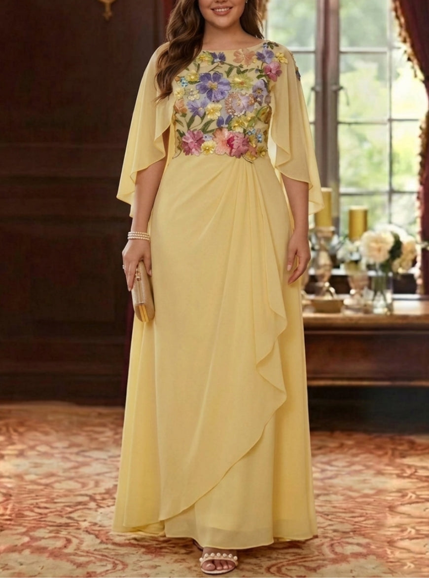 Plus Size A-Line Mother of the Bride Dress — The Alma Isla | Guest & Gown