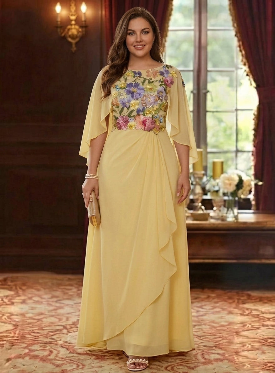 Plus Size A-Line Mother of the Bride Dress — The Alma Isla | Guest & Gown