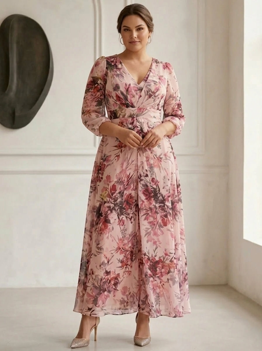 A-Line Plus Size Mother of the Bride Dress — The Hero Isla | Guest & Gown — view 3