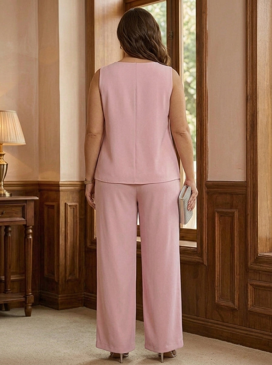 Plus Size 3 4 Sleeve Mother of the Bride Dress — The Vivienne | Guest & Gown
