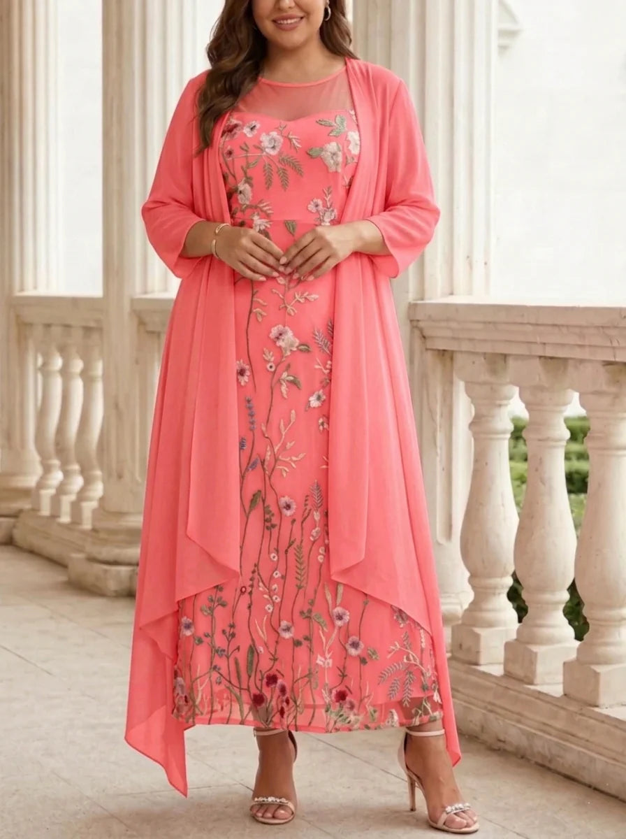 A-Line Plus Size Mother of the Bride Dress — The Lila Aurelia | Guest & Gown
