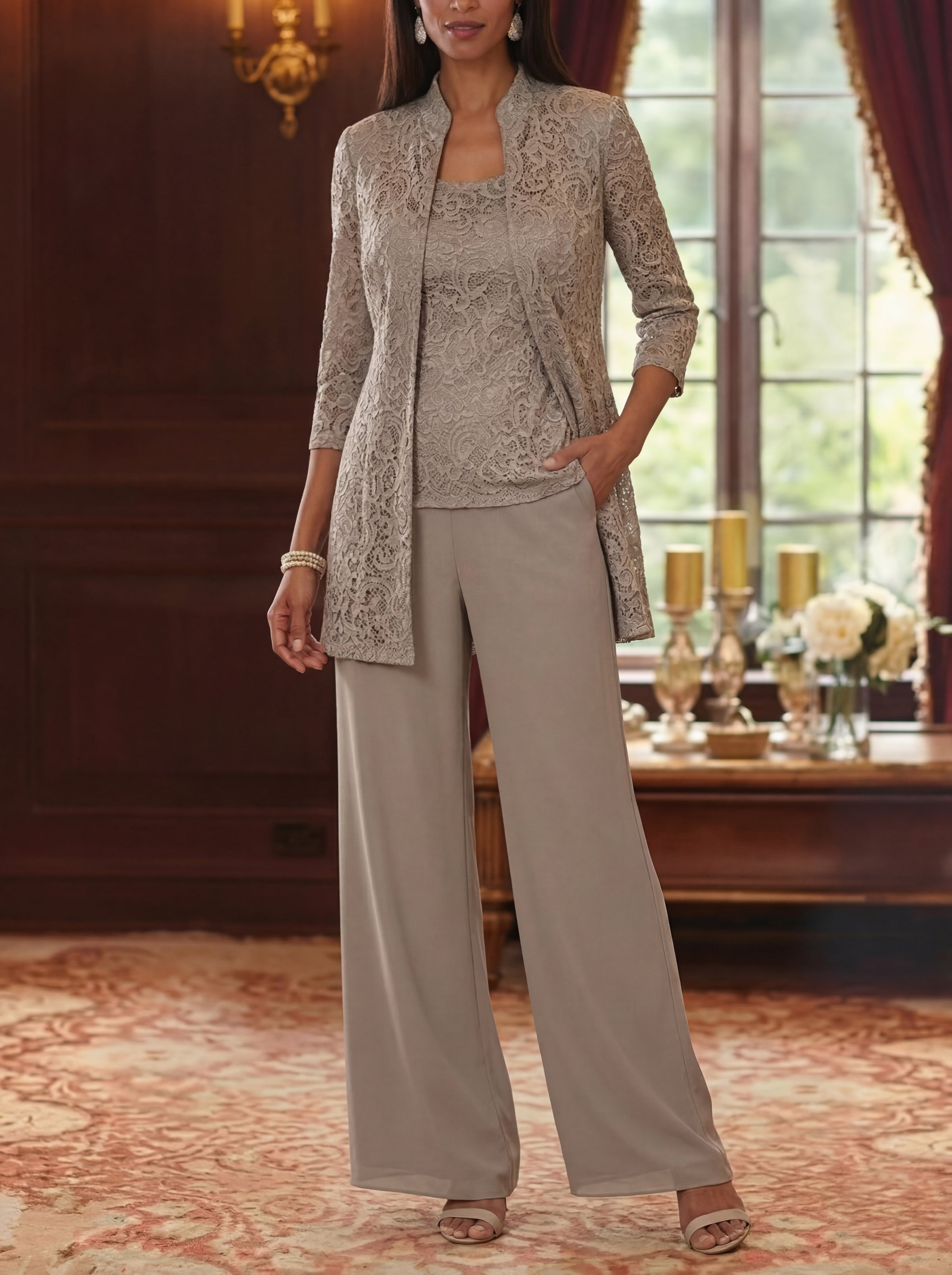 Jacket Mother of the Bride Dress — The Imogen Margaux | Guest & Gown