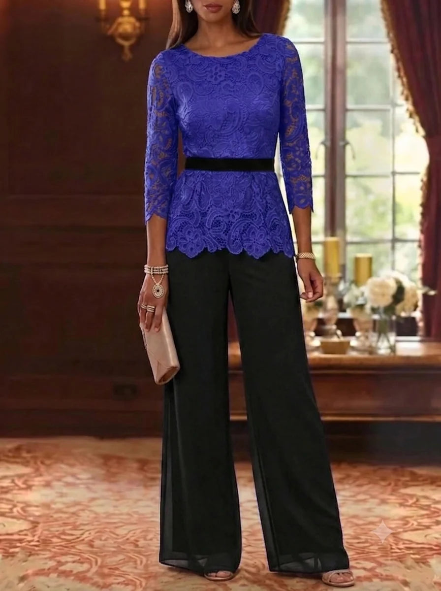 Chiffon Mother of the Bride Dress — The Greta Margaux | Guest & Gown — view 41