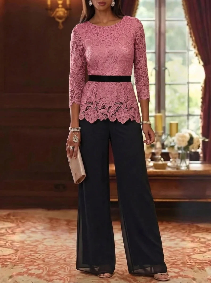 Chiffon Mother of the Bride Dress — The Greta Margaux | Guest & Gown — view 19