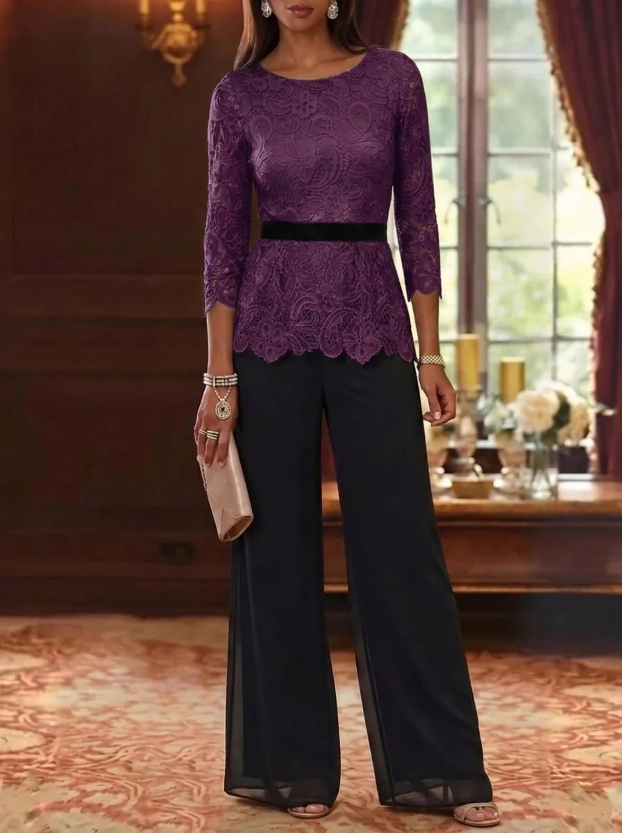Chiffon Mother of the Bride Dress — The Greta Margaux | Guest & Gown — view 28