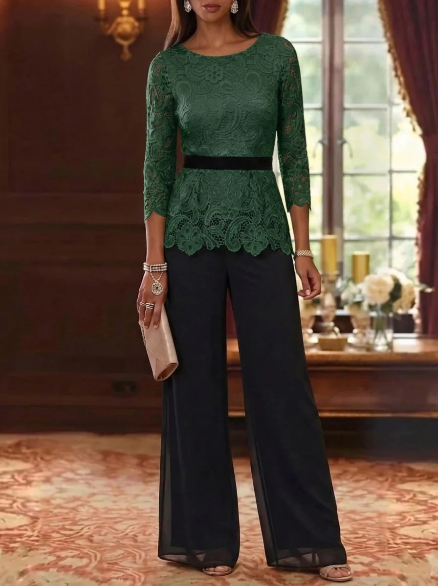 Chiffon Mother of the Bride Dress — The Greta Margaux | Guest & Gown — view 29