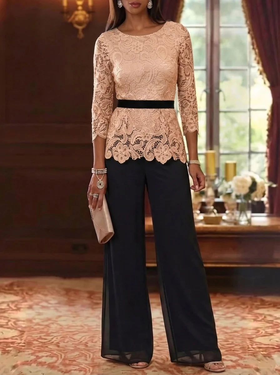 Chiffon Mother of the Bride Dress — The Greta Margaux | Guest & Gown — view 38