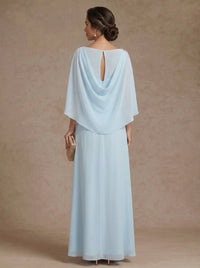 Chiffon Mother of the Bride Dress — The Fifi Celeste | Guest & Gown — view 2