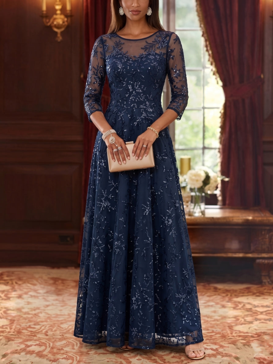 A-Line Mother of the Bride Dress — The Waverly Celeste | Guest & Gown