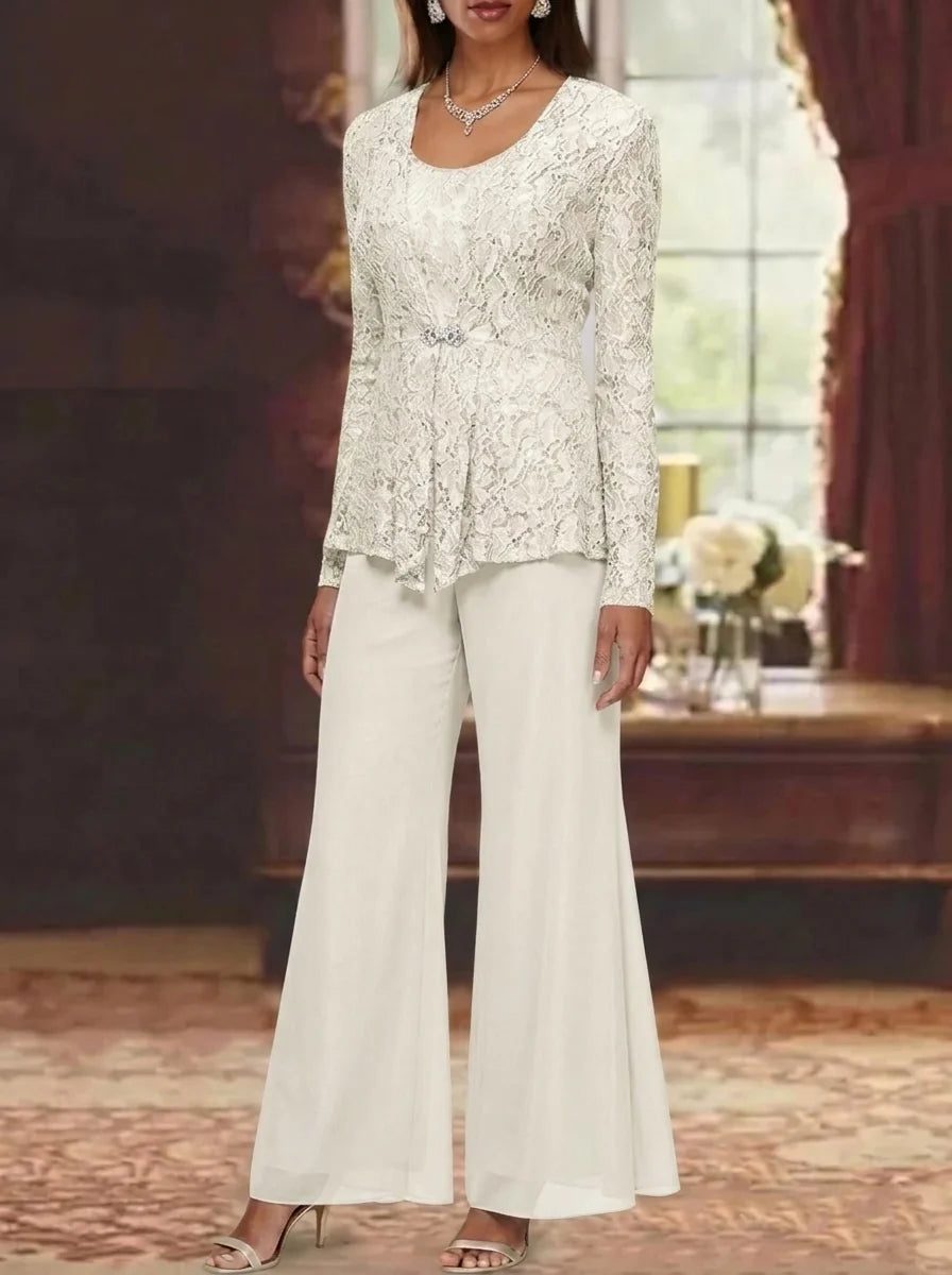 Long Mother of the Bride Dress with Sleeves — The Ula Aurelia | Guest & Gown — view 11