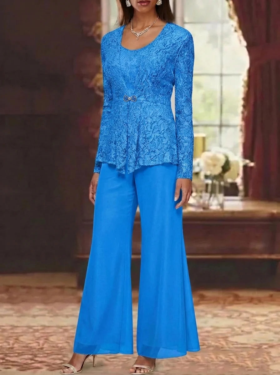 Long Mother of the Bride Dress with Sleeves — The Ula Aurelia | Guest & Gown — view 14