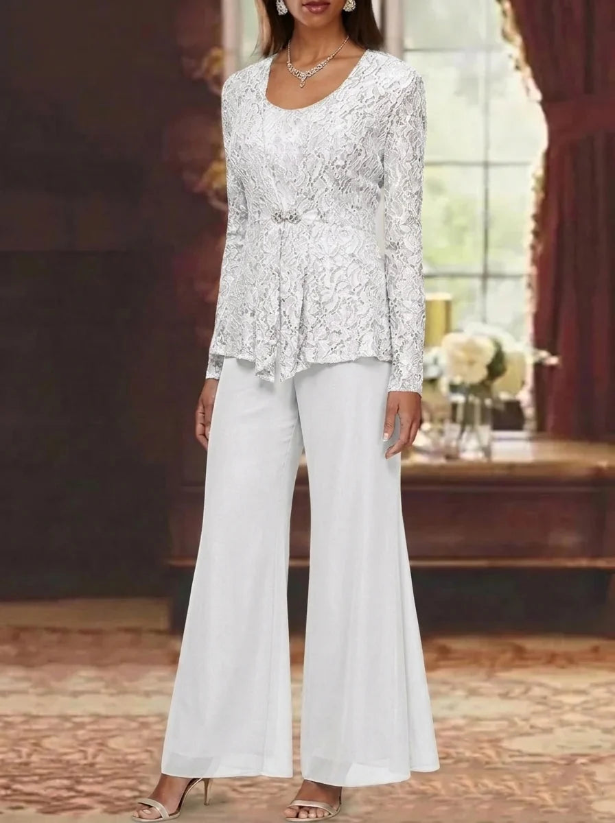 Long Mother of the Bride Dress with Sleeves — The Ula Aurelia | Guest & Gown — view 18