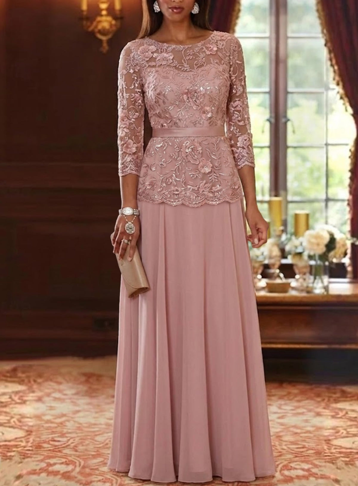 A-Line Mother of the Bride Dress — The Honor Aurelia | Guest & Gown